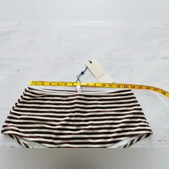 Free People Bec + Bridge Barbara Boy Leg Bikini Bottoms Size 10 NWT $115 - Picture 5 of 7